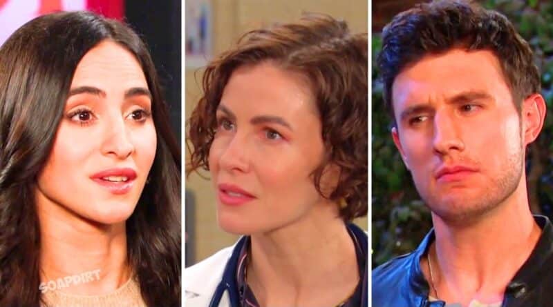 Days of Our Lives: Sarah Horton (Linsey Godfrey) - Gabi Hernandez (Cherie Jimenez) - Liam Selejko (Hank Northrop)