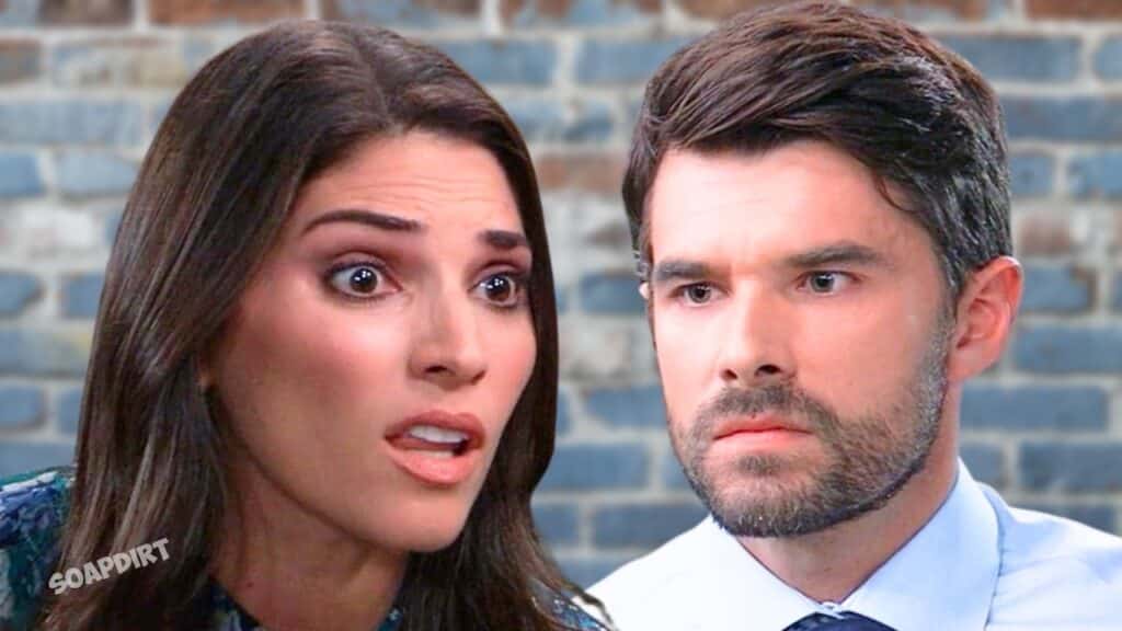 General Hospital: Brook Lynn Quartermaine (Amanda Setton) - Harrison Chase (Josh Swickard) 