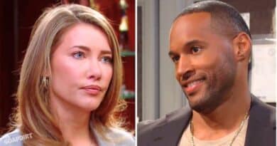 The Bold and the Beautiful: Steffy Forrester (Jacqueline MacInnes Wood) - Carter Walton (Lawrence Saint-Victor)