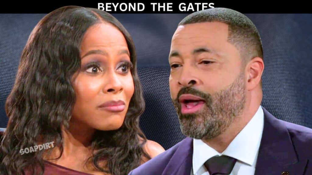 Beyond the Gates: Hayley Lawson (Marquita Goings) - Bill Hamilton (Timon Kyle Durrett)