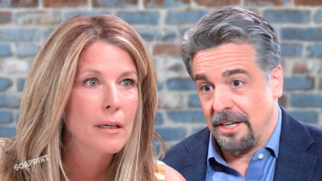 General Hospital: Jack Brennan (Chris McKenna) - Carly Spencer (Laura Wright) 