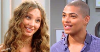 The Bold and the Beautiful: Zende Forrester (Delon de Metz) - Melissa Dylan (Sydney Bullock)