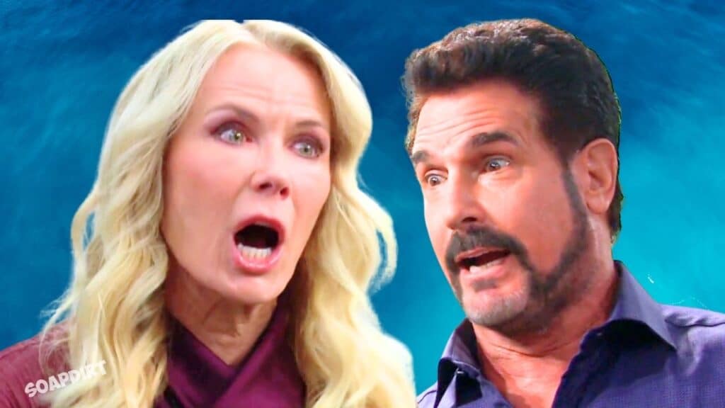 The Bold and the Beautiful: Brooke Logan (Katherine Kelly Lang) - Bill Spencer (Don Diamont) 