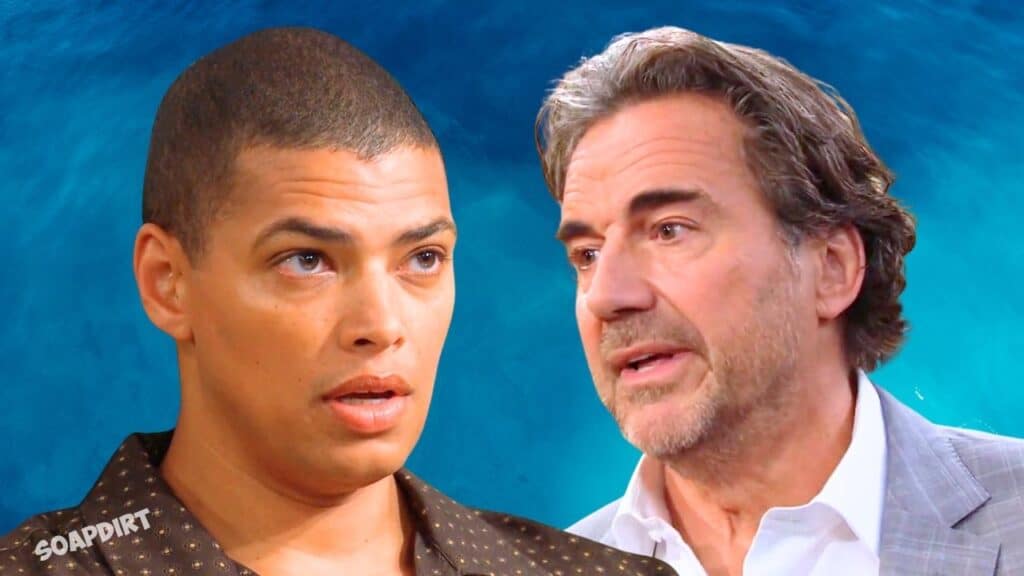 The Bold and the Beautiful: Zende Forrester (Delon de Metz) - Ridge Forrester (Thorsten Kaye)