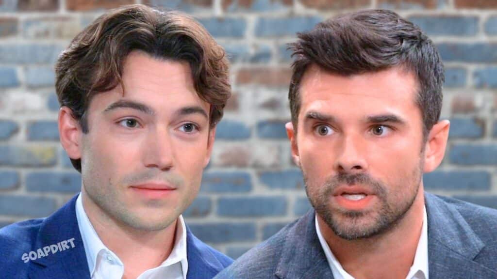 General Hospital: Harrison Chase (Josh Swickard) - Michael Corinthos (Rory Gibson)