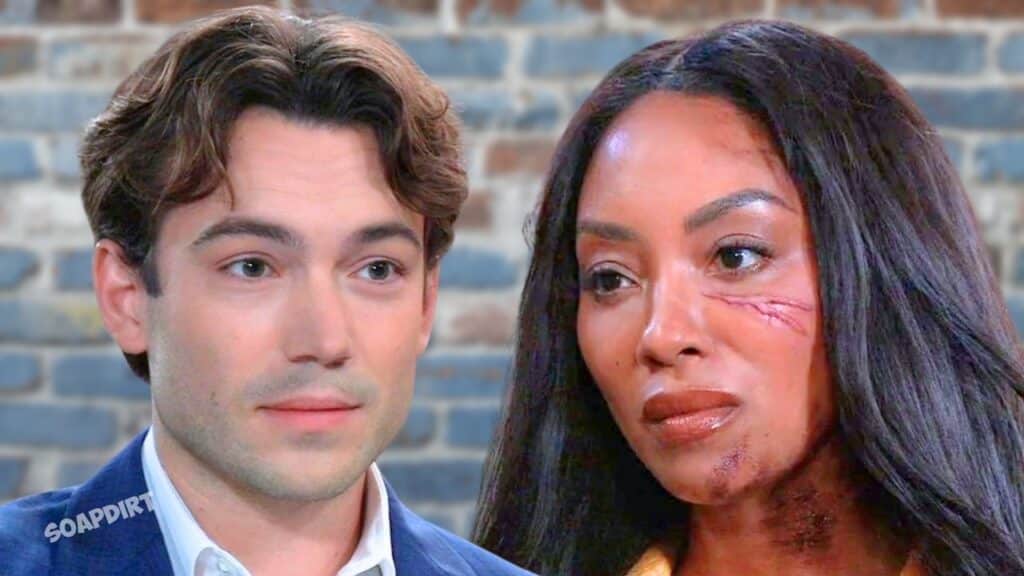 General Hospital: Michael Corinthos (Rory Gibson) - Jordan Ashford(Tanisha Harper)
