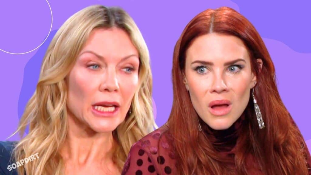 The Young and the Restless: Patty Williams (Stacy Haiduk) - Sally Spectra (Courtney Hope)